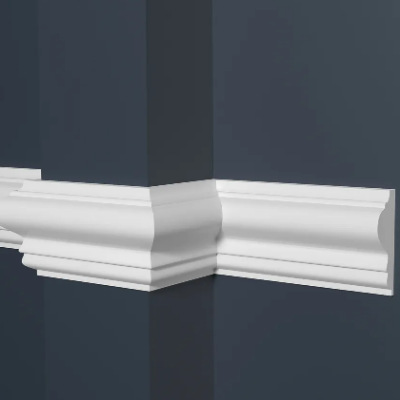 Молдинг красивый фигурный из дюрополимера Decor-Dizayn купить в магазине Уфа-ламинат.рф 