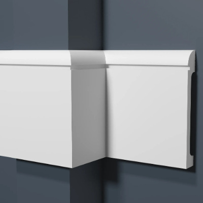 Молдинг модерн белый Decor-Dizayn DD715 купить в магазине Уфа-ламинат.рф 